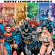 Image: JLAs through the ages, art by Ed Benes, Eric Wight, George Perez, Luke McDonnell, Kevin Maguire, Howard Porter, and Gene Ha/DC Comics